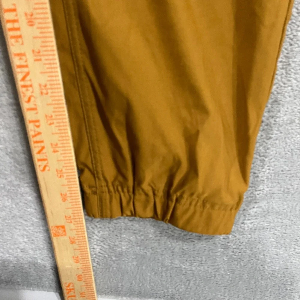 prAna Antique Bronze Halle E-Waist Jogger Pant II Size 12 Pull On Stretch Hiking
